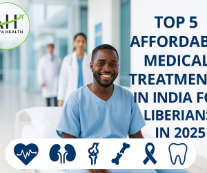 Aavya Health - Medical care in India from Liberia