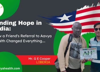 Liberia to India Aavya Health